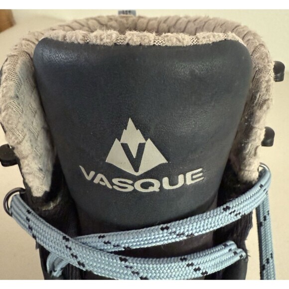 Vasque Coldspark UltraDry Women Size 8.5 Blue Waterproof Boots Thinsulate 200 gr - Picture 14 of 14